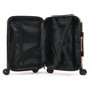 2024 New Product Customized Travel Suitcase ABS+PC Trolley Suitcase High Quality Carry On Luggage X Large Suitcase For Unisex