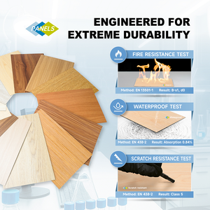 Láminas Decorativas de Alta Presión (HPL) de 3mm, Resistentes al Fuego y al Agua, Precio de Fábrica OEM - Product Image 2