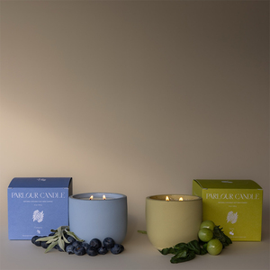 AIKUN Custom <b>Box</b> Eco Friendly Soy Wax Scented Candle Ceramic Jar Aromatherapy Candle for Bedroom or <b>Gift</b> - Product Image 4