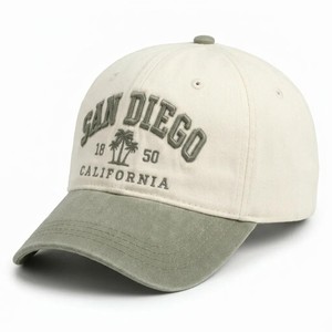 Gorras de Béisbol de Algodón con Logotipo Bordado en 3D Personalizado de Dos Tonos, de 5 y 6 Paneles, para Hombre - Product Image 4