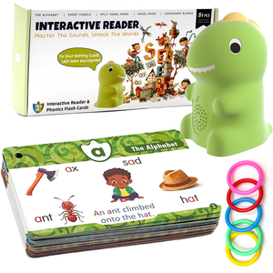 ของเล่นเพื่อการศึกษาสำหรับ<span class=keywords><strong>เด็ก</strong></span>ปากกาอ่านหนังสือไดโนเสาร์น่ารักการ์ดของขวัญเพื่อการเรียนรู้ที่บ้าน<span class=keywords><strong>โรงเรียน</strong></span> - Product Image 2