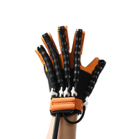Gants robotisés électriques portables avec contrôle de la minuterie, pour la rééducation et l'entraînement des mains à domicile
