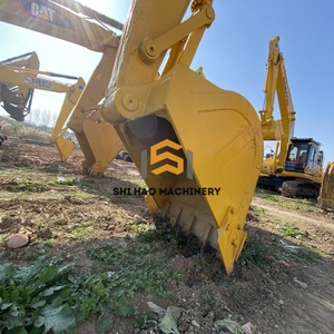 Excavadora de cadenas usada Komatsu PC200 de 20 toneladas para construcción de puentes, retroexcavadora de respuesta rápida - Product Image 2