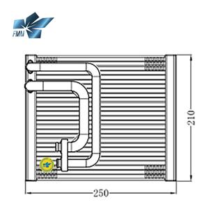 Evaporador de Aire Acondicionado para Automóvil para Hyundai I800 H1 IMax G Starex 97927-4H000 979274H001 979274H000 97927-4H001 - Product Image 3