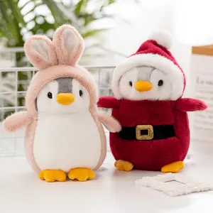 Peluche de pingüino personalizado ODM OEM que se transforma en muñeco de nieve unicornio