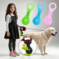 Soporte Portátil de Silicona para Bolsas de Excrementos de Perro, Manos Libres, para Uso en Exteriores, para Mascotas - ¡Gran Oferta!