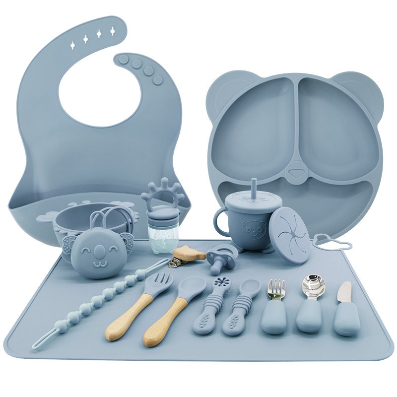 Cartoon Design Baby Silicone Suction Cup