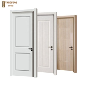 Porte intérieure de chambre à coucher moderne en WPC 2025, manuelle, imperméable, antivol, insonorisée, pour appartement, <span class=keywords><strong>maison</strong></span>, hôtel - Product Image 2