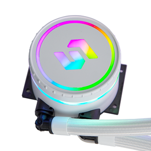 Système AIO haute performance 240 mm avec base en cuivre, <span class=keywords><strong>radiateur</strong></span> en aluminium, LED ARGB pour boîtier <span class=keywords><strong>d</strong></span>'ordinateur, PC de jeu - Product Image 4