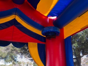 Castillo de salto seco y húmedo inflable, <span class=keywords><strong>cama</strong></span> de salto, tobogán para niños, gorila inflable, deslizamiento y tobogán de doble carril para niños y adultos - Product Image 4