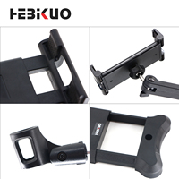 Support de microphone 2-en-1 HEBIKUO avec support pour tablette pour les réunions en studio et les diffusions en direct