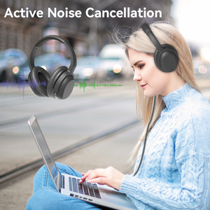 Nuove Cuffie Musicali Girevoli con Cancellazione Attiva del Rumore per Aereo, Riduzione del Rumore fino a 20dB - Product Image 4