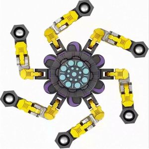 Juguete Fidget Spinner Mecánico de Dedo Personalizado con Logotipo de Telaraña, de Plástico y Metal, Luminoso, para Pasatiempos, con Buen Servicio - Product Image 6
