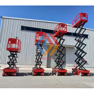 Plataforma Elevadora de <span class=keywords><strong>Tijera</strong></span> Automática Portátil para Exteriores de <span class=keywords><strong>3</strong></span>, 4, 6 y 8 <span class=keywords><strong>Metros</strong></span> (19 Pies) al por Mayor - Product Image 6