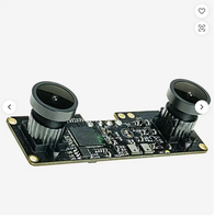 VR 4MP Dual-Objektiv Synchronisations-USB-Kamera Weitwinkel Hochgeschwindigkeits 1080P 60fps 114 Grad Verzerrungsfreies Objektiv 3D Stereo-Kamera