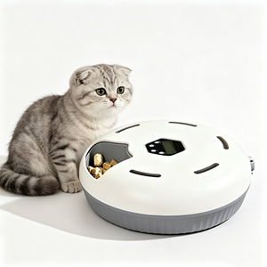 เครื่องให้อาหารแมวอัตโนมัติแบบสมาร์ท ราคาดีที่สุด พร้อมรีโมทควบคุม - Product Image 1