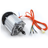 Kit moteur pour vélo électrique, moteur de vélo électrique sans balais, contrôleur de moteur de scooter électrique, moteur de tricycle électrique 60v1500w