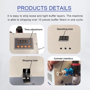 NEOFIBO BSM-900 Ligne de production automatique de câbles à gaine en fibre optique, machine à dénuder automatique, dénudeur de fibre optique - Product Image 4
