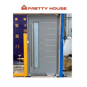 Thương mại chống trộm an ninh cửa trước thông minh tự động khóa bọc thép cửa thông minh khóa nhôm phía trước nhập cửa - Product Image 2