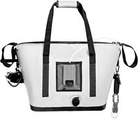 Sac isotherme pour poissons 23L 35L en TPU, isolation sans couture améliorée, conteneur 2-en-1 pour poissons vivants, pliable, durable, portable, imperméable