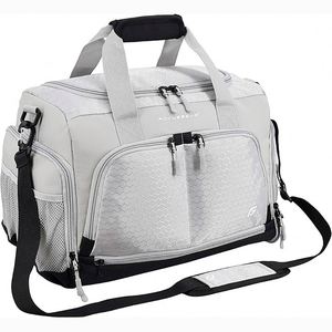 BSCI High Quality Custom logo Duffel Bag Travel Duffle Weekender Shoulder Bags <b>Gym</b> <b>Tote</b> Bag With Shoe Compartment - Product Image 5