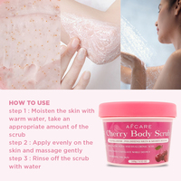 Gommage corporel au collagène de cerise, exfoliant doux, nettoyage en profondeur, hydratant, nourrissant, améliore la texture de la peau
