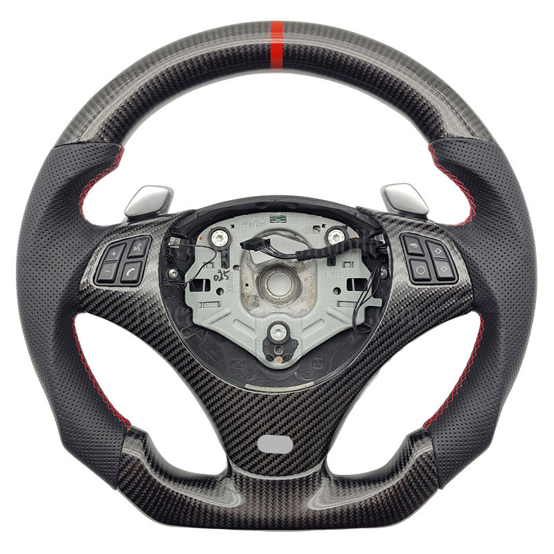 With holes+carbon fibre+alcantara+red stripe+red s