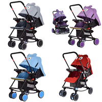 Poussette compacte en gros avec poignée réversible, pliable dans les deux sens, chaise berçante portable pour nouveau-né, nourrisson et tout-petit