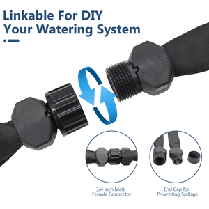 High-Efficiency PVC Sprinkler <strong>Soaker</strong> <strong>Hose</strong> for Garden Lawn Irrigation Water-Saving Water Pipe with Holes for Garden <strong>Hoses</strong> &amp; Reels - Product Image 2