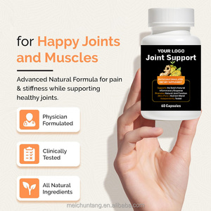 Capsules <span class=keywords><strong>de</strong></span> soutien articulaire synergiques 4-en-1 à base <span class=keywords><strong>de</strong></span> plantes, marque privée, pour le bien-être naturel des os et des articulations et l'équilibre systémique - Product Image 4