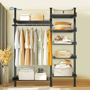 Organizador de Almacenamiento YIJIALE, Armario Portátil para Ropa, Sistema de Barra para Armario, Armario Abierto - Product Image 2