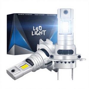 Nouvelles ampoules de phares LED V3-H7, lumière blanche 6500K, 60W, 12V, compatibilité universelle pour voitures - Rénovation/Mise à niveau - Product Image 3