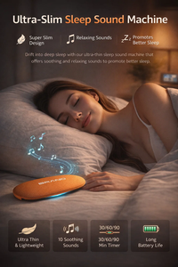 Caja de Música de Conducción Ósea Impermeable, Altavoz Inalámbrico Estéreo con Bajos, Apagado Automático para Mejorar el Sueño, para Usar Bajo la Almohada - Product Image 5