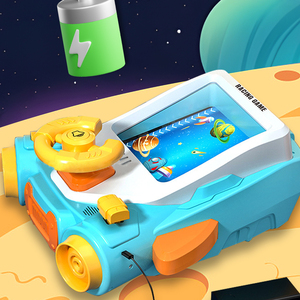 Juguetes Educativos Nuevos al por Mayor, Simulador Eléctrico de Conducción de Automóviles, Juego Educativo de Aventuras de Mesa, Juguete de Volante para Niños, Carreras - Product Image 4