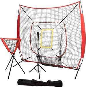 Setelan olahraga bisbol luar ruangan, peralatan latihan pemukul bola lembut, bisbol olahraga luar ruangan, baja hitam Fortuner - Product Image 1