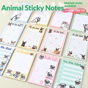 Custom Cute <b>Sticky</b> <b>Notes</b> Strong Adhesive Index Tabs Creative Self Adhesive Memo Pads Reusable Reminder <b>Notes</b> For Office School - Product Image 5