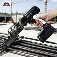 Cisaille à barres d'acier portative 16 pouces, rechargeable, électrique, hydraulique, pour cisaillage de barres d'armature 18V, pour chantiers de construction