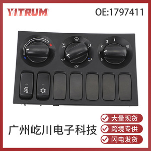 Panel de Control de Aire Acondicionado Yitrum 1797411 para Camiones Scania, Repuesto de Interruptor de Aire Acondicionado Automotriz - Product Image 5