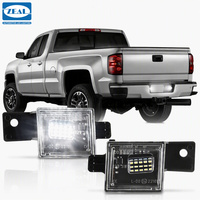 Vente en gros de feux de plaque d'immatriculation LED pour Chevrolet Silverado 1500, pour GMC Sierra 1500 2500HD 3500HD, 2 pièces, fournisseur distributeur