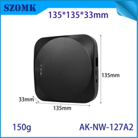 135*135*33mm Abs Iot boîtiers de capteurs en plastique pour maison intelligente boîtiers de télécommande sans fil
