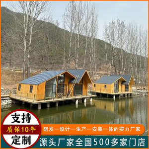 บ้านพักตากอากาศไม้สมัยใหม่ โครงสร้างไม้ทนแรงดัน สำหรับสวนกลางแจ้ง - Product Image 5