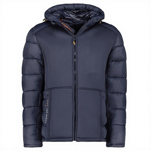 ODM Custom Logo <b>Men's</b> <b>Baseball</b> Uniform Autumn Casual Single Breasted Stand Collar Polyester/Cotton Knitted <b>Jacket</b> - Product Image 3