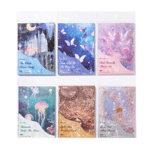 30 unids/pack Material papel serie Dreamlike hermosa atmósfera de ensueño manual Collage Material - Product Image 5