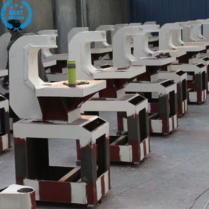 GECUT <span class=keywords><strong>Prensa</strong></span> de corte automática de brazo oscilante de 12 toneladas para juntas, 350x380mm, 750W, multivoltaje, motor no metálico, para calzado - Product Image 2