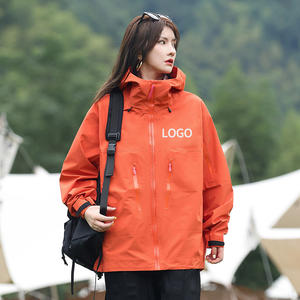 Vestes imperméables coupe-vent pour femmes, vêtements de sport décontractés pour la randonnée en plein air, avec logo personnalisé pour les fabricants de vêtements - Product Image 2