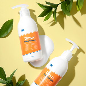 Shampoo Duo Solution DMAX Junior 300ml Formule sans sulfate 5-Free pH équilibré Soin doux pour cuir chevelu sensible Nourrissant Naturel - Product Image 6