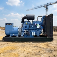 Groupe électrogène diesel à faible consommation de carburant, type châssis ouvert, avec moteur SDEC