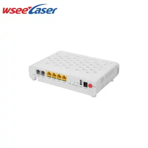 Новый Wseelaser F660 V6.0 V8.0 GPON 1GE + 3FE + 2,4G WiFi + VOIP ONU прямые продажи с фабрики по хорошей цене