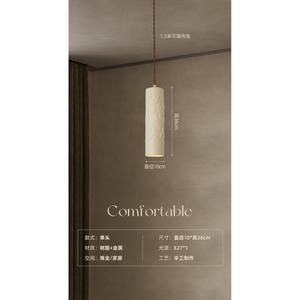 French Minimalist Design Dining Room Chandelier Unique Nordic Style <b>Window</b> Display Bar Lamp for Home Original Bedside Lamp - Product Image 2