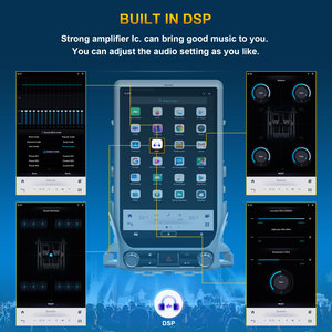 Autoradio Android 13,6 pouces pour Toyota Land Cruiser LC200 GXR 2016- Écran de navigation CarPlay <span class=keywords><strong>Radio</strong></span> Unité principale Android DSP Audio - Product Image 4